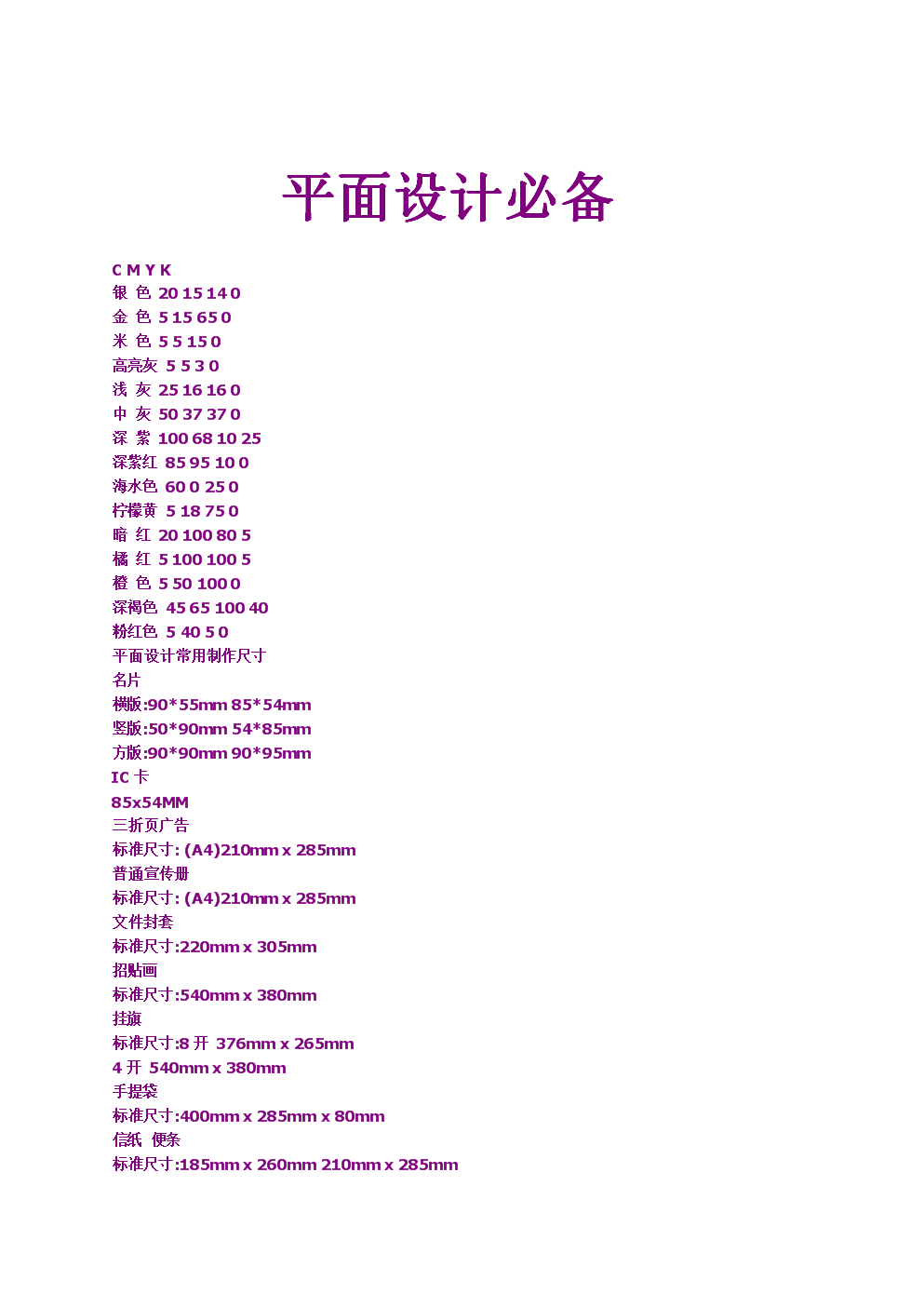 平面设计必备知识 从基础到进阶的全面指南